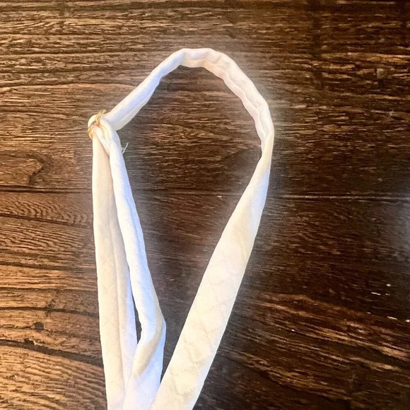 Lilly Pulitzer Lane Pineapple White and Gold Mini Dress Size 6 - Picture 7 of 12